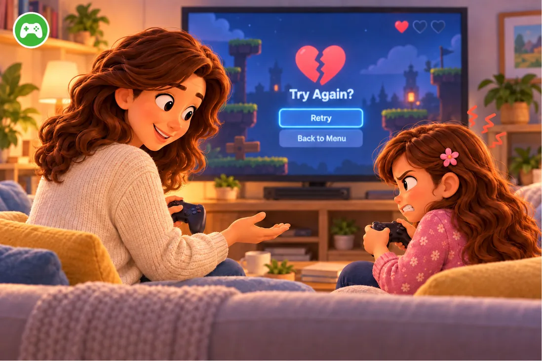 Illustration de Comment savoir si un jeu Switch sera trop difficile pour son enfant ?