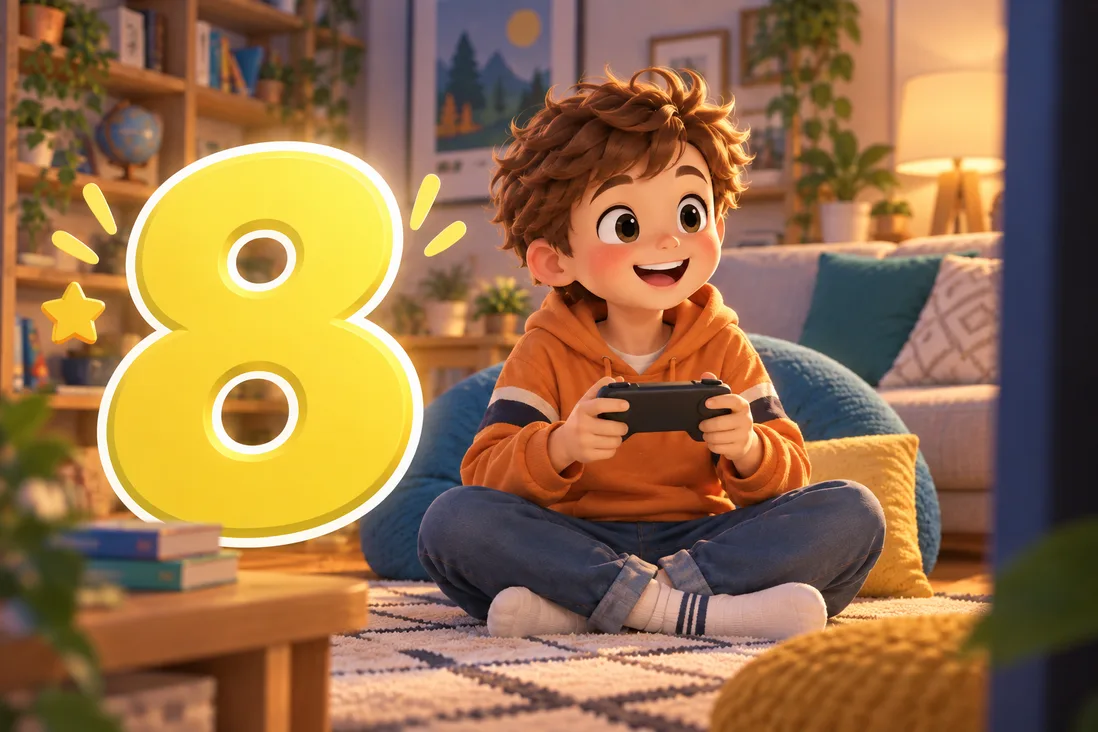 Illustration de Les meilleurs jeux Switch pour un enfant de 8 ans
