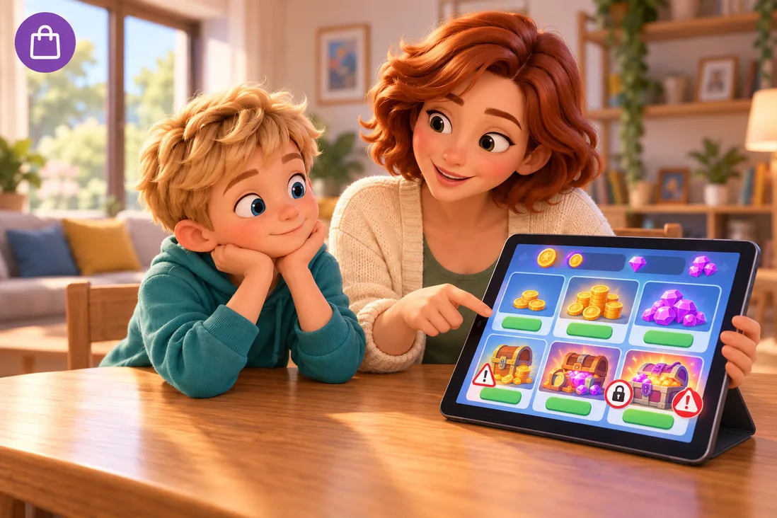 Illustration de Achats intégrés et microtransactions sur Switch : ce que les parents doivent vérifier