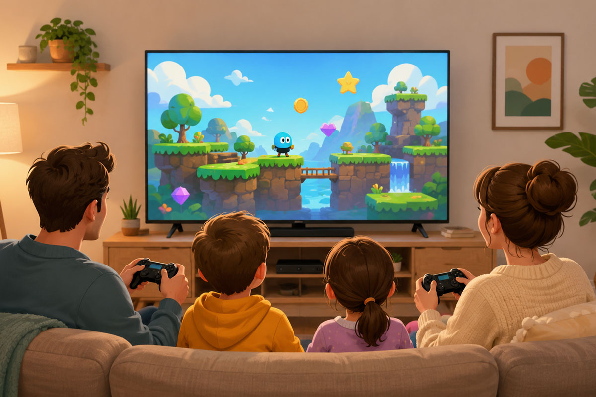Illustration de Les meilleurs jeux Switch avec peu de lecture