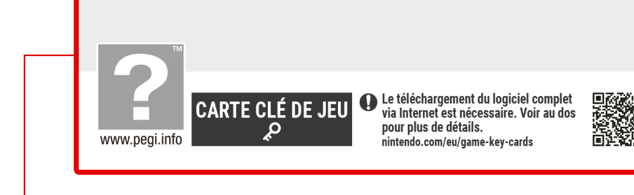 Carte clé de jeu