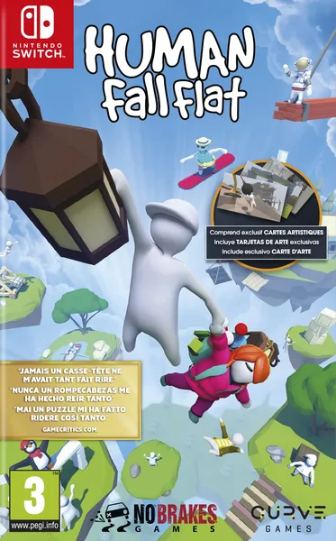 Jaquette de Human: Fall Flat