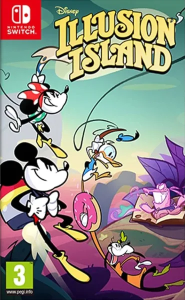 Jaquette de Disney Illusion Island