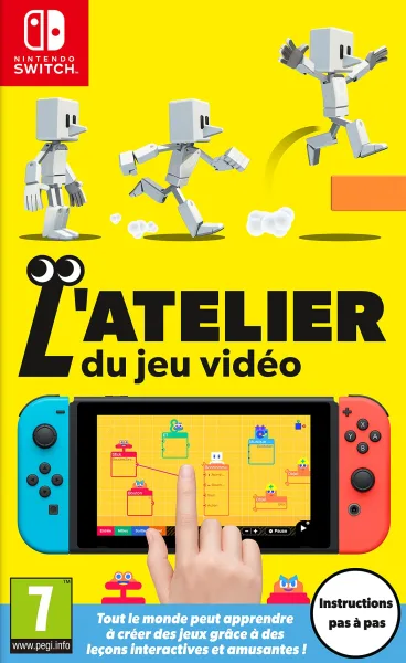 Jaquette de L'atelier du jeu vidéo