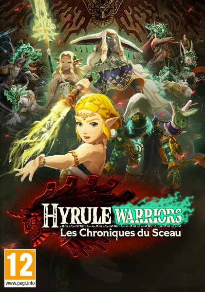 Jaquette de Hyrule Warriors : Les Chroniques du Sceau