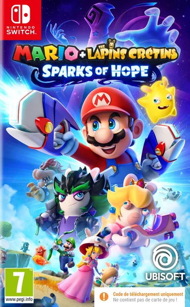 Jaquette de Mario + The Lapins Crétins Sparks of Hope