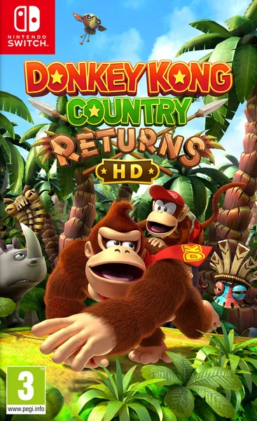 Jaquette de Donkey Kong Country Returns HD