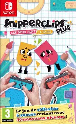 Jaquette de Snipperclips – Les deux font la paire