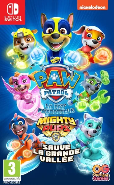 Jaquette de La Pat' Patrouille: Mighty Pups Sauve La Grande Vallée