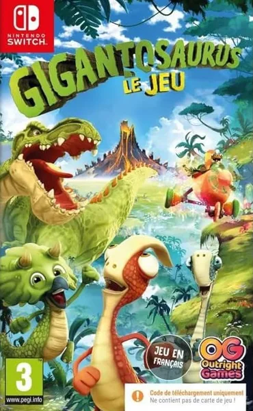 Jaquette de Gigantosaurus Le Jeu