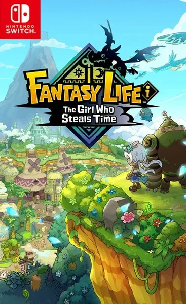 Jaquette de FANTASY LIFE i : La voleuse de temps