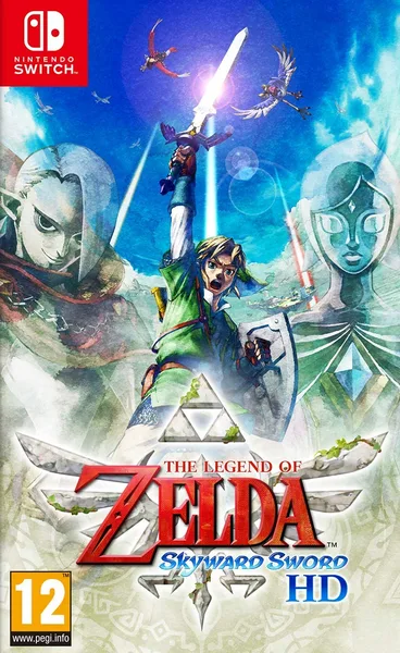 Jaquette de The Legend of Zelda: Skyward Sword HD