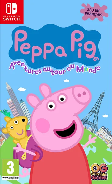 Jaquette de Peppa Pig : Aventures autour du Monde