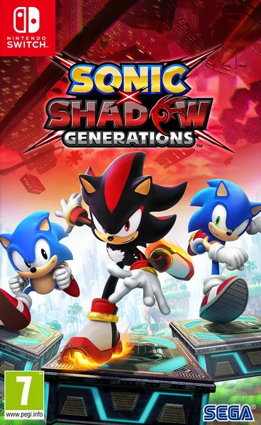 Jaquette de SONIC X SHADOW GENERATIONS