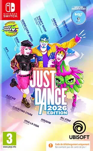 Jaquette de Just Dance 2026 Edition