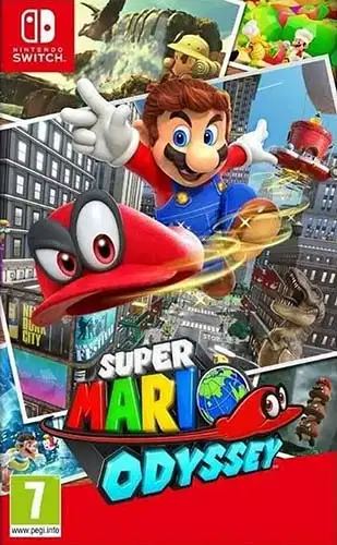 Jaquette de Super Mario Odyssey