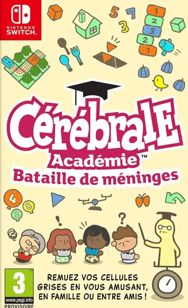 Jaquette de Cérébrale Académie : bataille de méninges