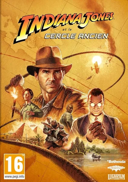 Jaquette de Indiana Jones et le Cercle Ancien