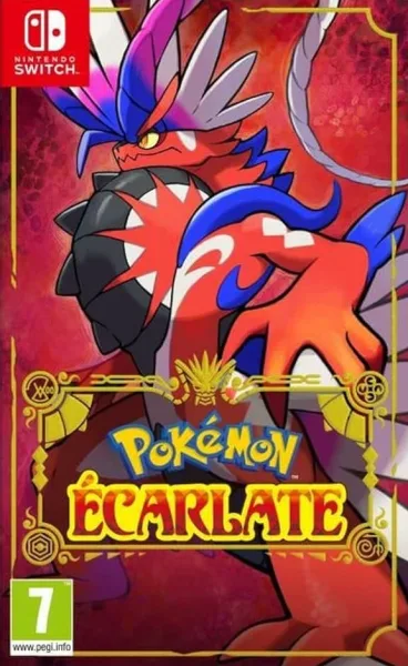 Jaquette de Pokémon Écarlate / Pokémon Violet